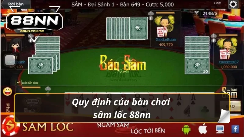 Luật chơi của sâm lốc 88nn